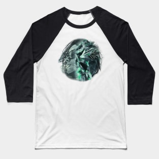 Woman with tiger inner strength Baseball T-Shirt